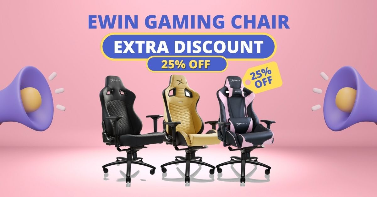 How to Buy Ewin Gaming Chairs with a 25% Discount Code