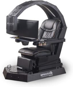 scorpion gaming chair triple monitors