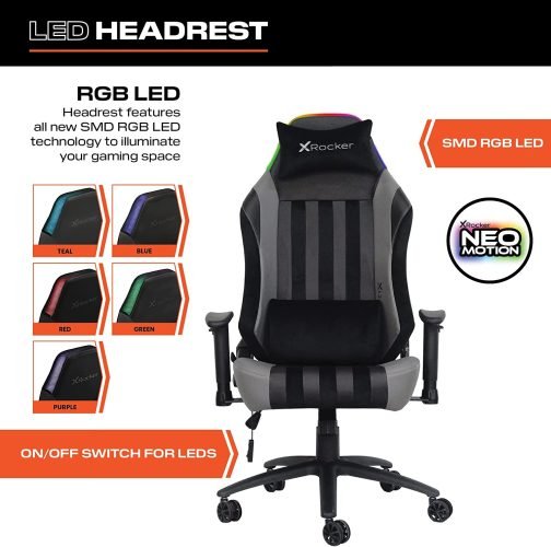 X Rocker 0780401 Sigma RGB PC Chair 2.0 BT X - Black